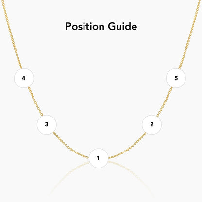Multi Initial Necklace
