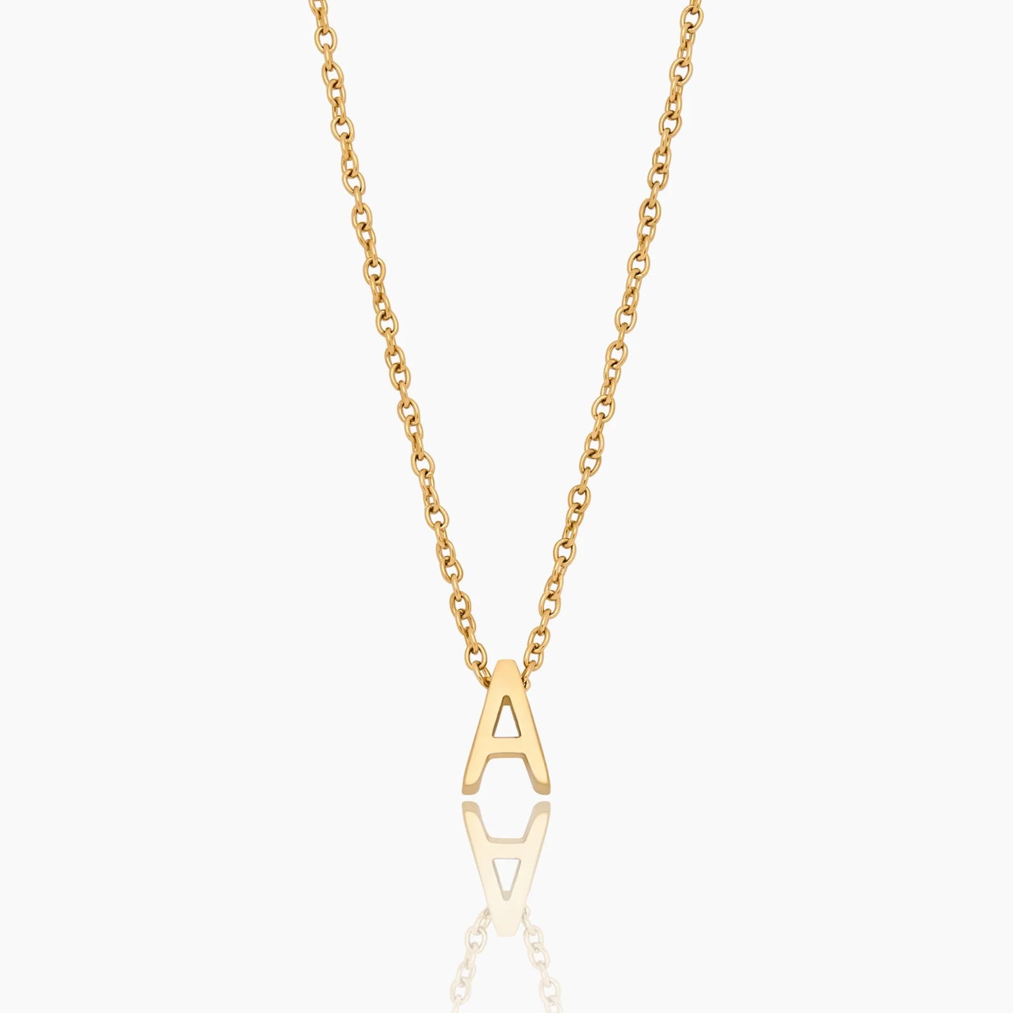 Dainty Initial Charm Necklace