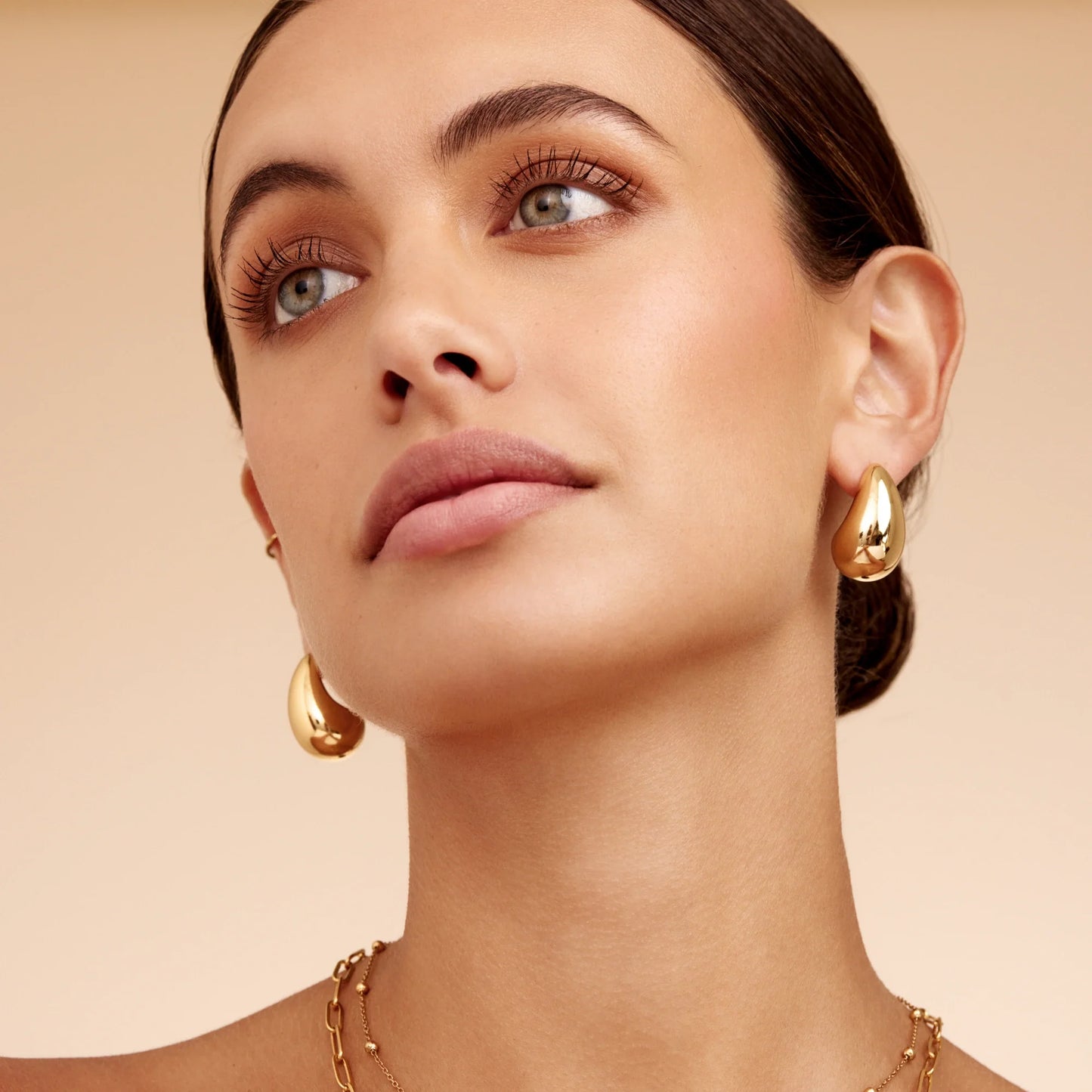 Chunky Teardrop Earrings