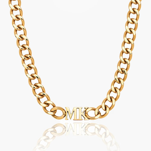 Initial Choker Necklace