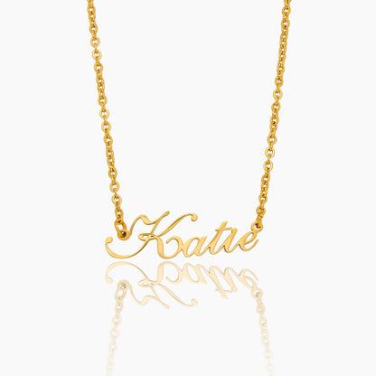 Gisel Signature Name Necklace