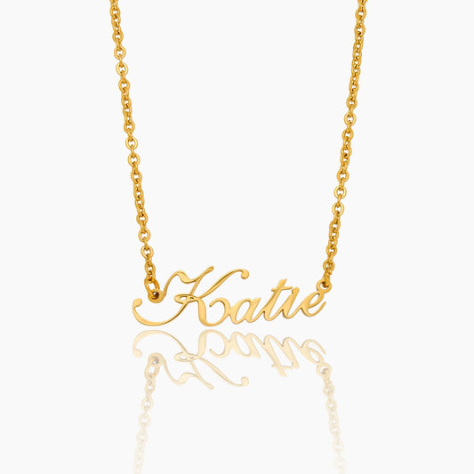Gisel Signature Name Necklace