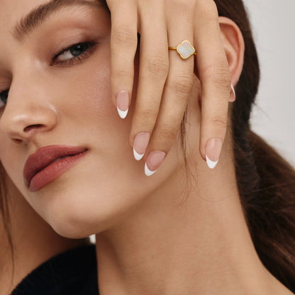 Clover Wrap Ring