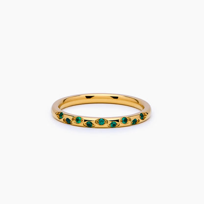 Celestial Birthstone Ring