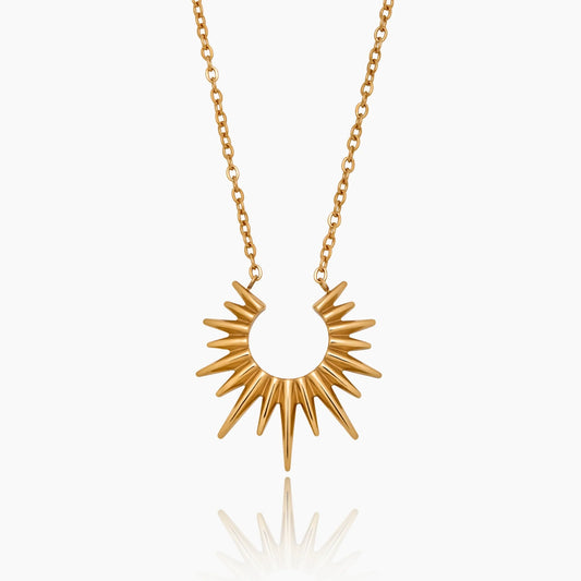 Helia Sunburst Necklace