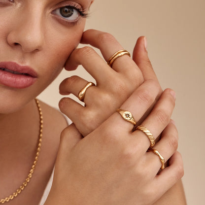 Bold Twist Ring